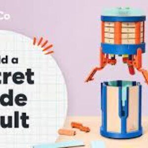 NEW KiwiCo Secret Code Vault Tinker STEAM Crate age 9+